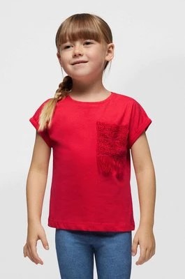 Zdjęcie produktu Mayoral t-shirt dziecięcy kod QR do gry kolor fioletowy