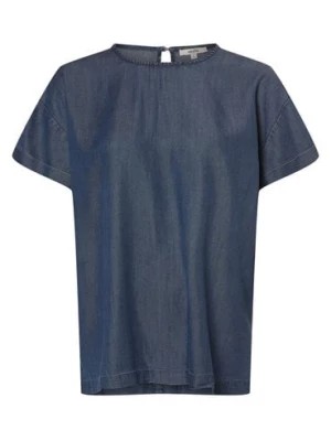 Zdjęcie produktu mbyM Damska bluzka dżinsowa - Amana LW-M Kobiety Jeansy niebieski jednolity,