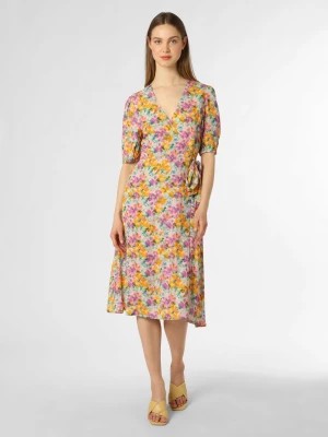 Zdjęcie produktu mbyM Sukienka damska Kobiety wiskoza żółty|lila|pomarańczowy|wielokolorowy wzorzysty,