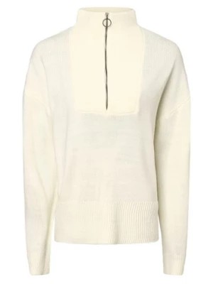 Zdjęcie produktu mbyM Sweter damski - Fleta-M Kobiety Sztuczne włókno biały jednolity, XS/S