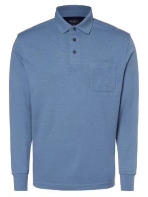Zdjęcie produktu Mc Earl Męska koszulka polo Mężczyźni Bawełna niebieski marmurkowy,