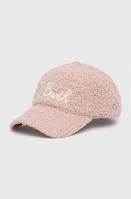 Zdjęcie produktu MC2 Saint Barth czapka z daszkiem kolor różowy z aplikacją