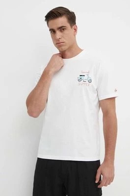 Zdjęcie produktu MC2 Saint Barth t-shirt bawełniany męski z nadrukiem