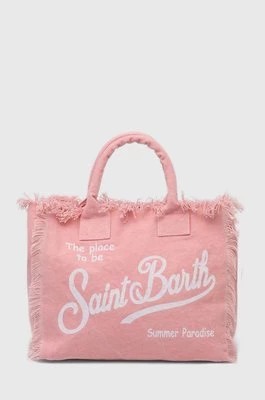 Zdjęcie produktu MC2 Saint Barth torba plażowa kolor różowy