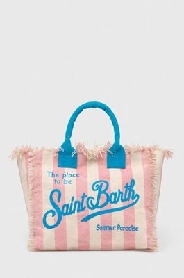 Zdjęcie produktu MC2 Saint Barth torba plażowa kolor różowy