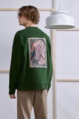 Zdjęcie produktu Medicine bluza męska kolor zielony z nadrukiem