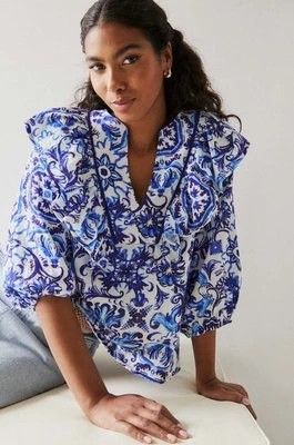 Zdjęcie produktu Medicine bluzka bawełniana damska kolor beżowy wzorzysta