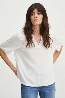 Zdjęcie produktu Medicine bluzka damska kolor beżowy gładka