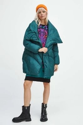 Zdjęcie produktu Medicine kurtka damska kolor zielony zimowa oversize