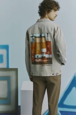 Zdjęcie produktu Medicine kurtka jeansowa bawełniana kolor beżowy przejściowa