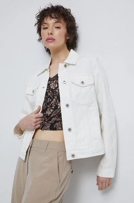 Zdjęcie produktu Medicine kurtka jeansowa damska kolor biały przejściowa
