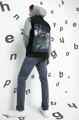 Zdjęcie produktu Medicine kurtka jeansowa męska kolor czarny przejściowa