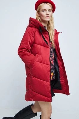 Zdjęcie produktu Medicine płaszcz damski kolor czerwony zimowy