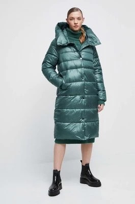 Zdjęcie produktu Medicine płaszcz damski kolor zielony zimowy
