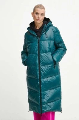 Zdjęcie produktu Medicine płaszcz puchowy damski kolor zielony zimowy oversize