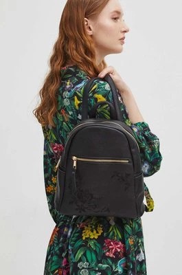 Zdjęcie produktu Medicine plecak damski kolor czarny mały gładki