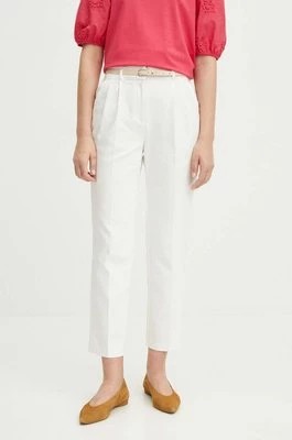 Zdjęcie produktu Medicine spodnie damskie kolor biały fason chinos high waist