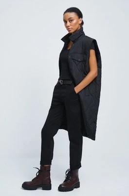 Zdjęcie produktu Medicine spodnie damskie kolor czarny proste medium waist