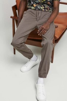 Zdjęcie produktu Medicine spodnie męskie kolor brązowy