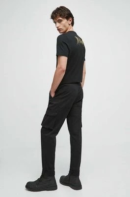Zdjęcie produktu Medicine spodnie męskie kolor czarny proste