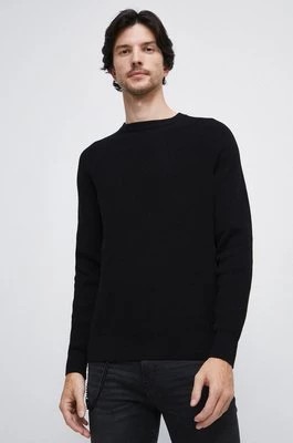 Zdjęcie produktu Medicine sweter bawełniany męski kolor czarny