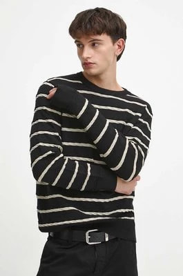 Zdjęcie produktu Medicine sweter bawełniany męski kolor czarny lekki