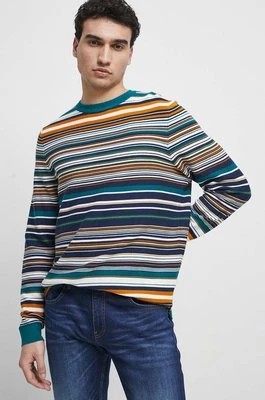 Zdjęcie produktu Medicine sweter bawełniany męski kolor multicolor lekki