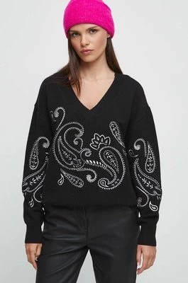 Zdjęcie produktu Medicine sweter damski kolor czarny