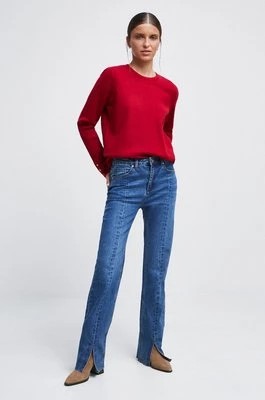 Zdjęcie produktu Medicine sweter damski kolor czerwony lekki