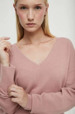 Zdjęcie produktu Medicine sweter damski kolor różowy
