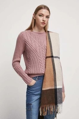 Zdjęcie produktu Medicine sweter damski kolor różowy ciepły
