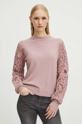 Zdjęcie produktu Medicine sweter damski kolor różowy lekki