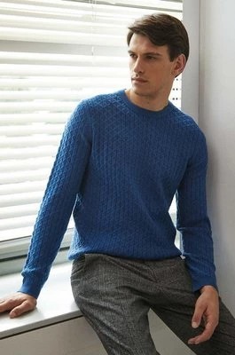 Zdjęcie produktu Medicine sweter męski kolor turkusowy lekki