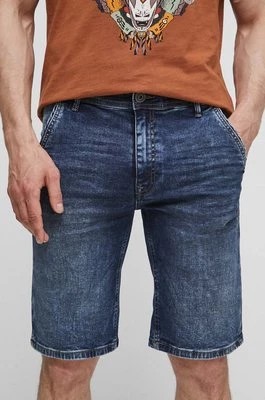 Zdjęcie produktu Medicine szorty jeansowe męskie kolor granatowy