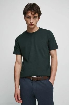 Zdjęcie produktu Medicine t-shirt bawełniany kolor zielony gładki