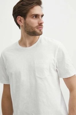 Zdjęcie produktu Medicine t-shirt bawełniany męski kolor beżowy gładki