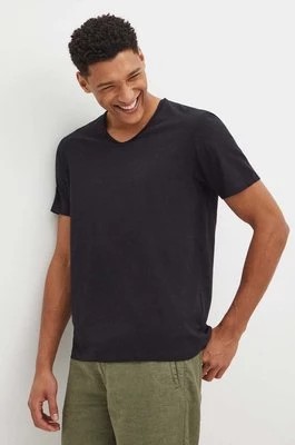 Zdjęcie produktu Medicine t-shirt bawełniany męski kolor czarny gładki