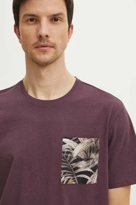 Zdjęcie produktu Medicine t-shirt bawełniany męski kolor fioletowy gładki