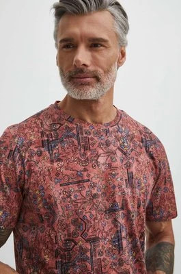 Zdjęcie produktu Medicine t-shirt bawełniany męski kolor fioletowy wzorzysty