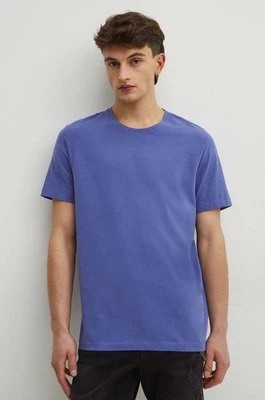 Zdjęcie produktu Medicine t-shirt bawełniany męski kolor fioletowy wzorzysty