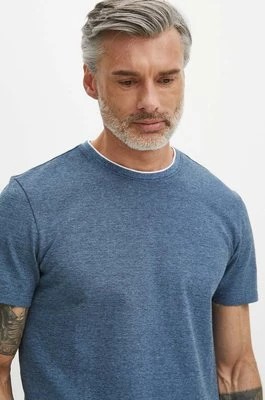 Zdjęcie produktu Medicine t-shirt bawełniany męski kolor niebieski melanżowy