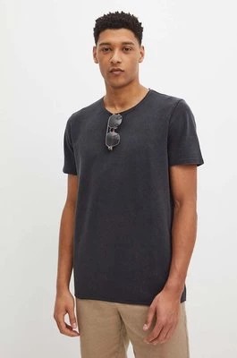 Zdjęcie produktu Medicine t-shirt bawełniany męski kolor szary gładki