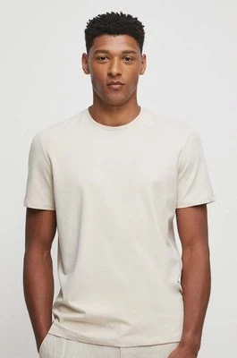 Zdjęcie produktu Medicine t-shirt męski kolor beżowy gładki