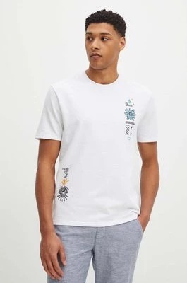 Zdjęcie produktu Medicine t-shirt męski kolor biały z nadrukiem
