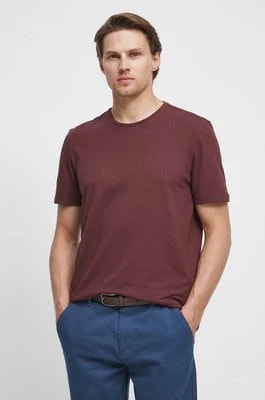 Zdjęcie produktu Medicine t-shirt męski kolor brązowy gładki