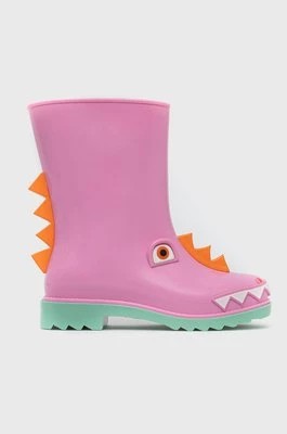Zdjęcie produktu Melissa kalosze dziecięce Rain Boot + Fabula Inf kolor różowy