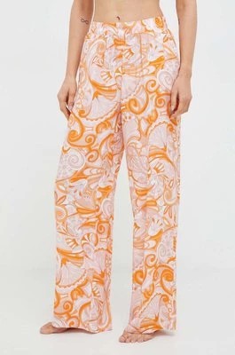 Zdjęcie produktu Melissa Odabash spodnie plażowe Olivia kolor pomarańczowy