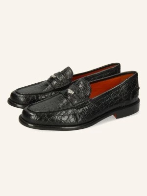 Zdjęcie produktu MELVIN & HAMILTON Skórzane slippersy "Gianna 3" w kolorze czarnym rozmiar: 41