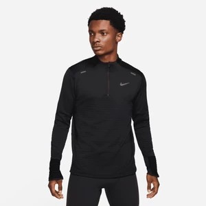 Zdjęcie produktu Męska bluza do biegania z zamkiem 1/4 Nike Therma-FIT Repel - Czerń