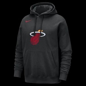 Zdjęcie produktu Męska bluza z kapturem NBA Nike Miami Heat Club - Czerń
